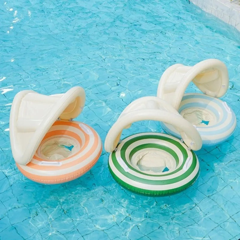 WAVENSTONE Children's Inflatable Floating Seat with Sunshade