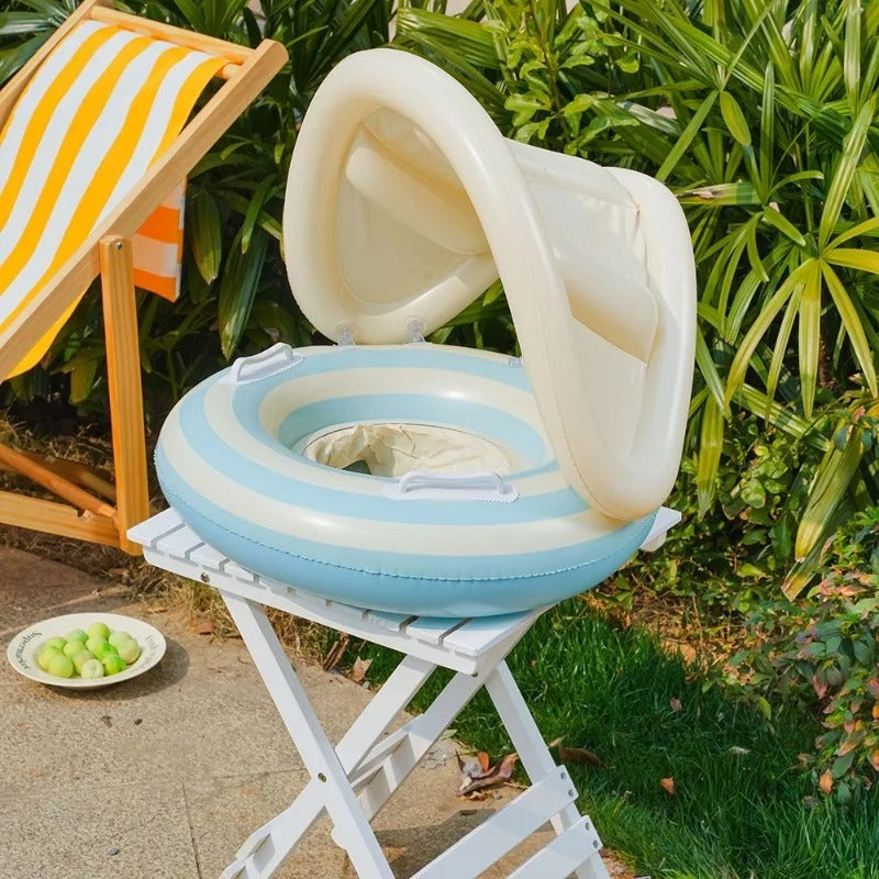 WAVENSTONE Children's Inflatable Floating Seat with Sunshade