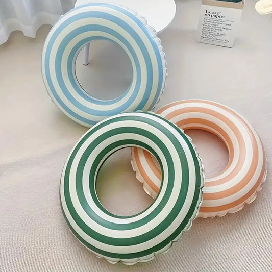 Retro Striped Inflatable Swimming Ring |WAVENSTONE