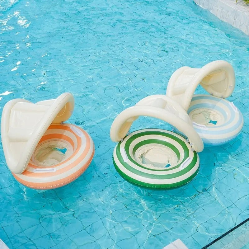 WAVENSTONE Children's Inflatable Floating Seat with Sunshade